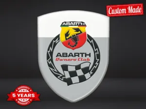 Fiat Abarth Car Insignias Pro Max Lasting Stylish Performance